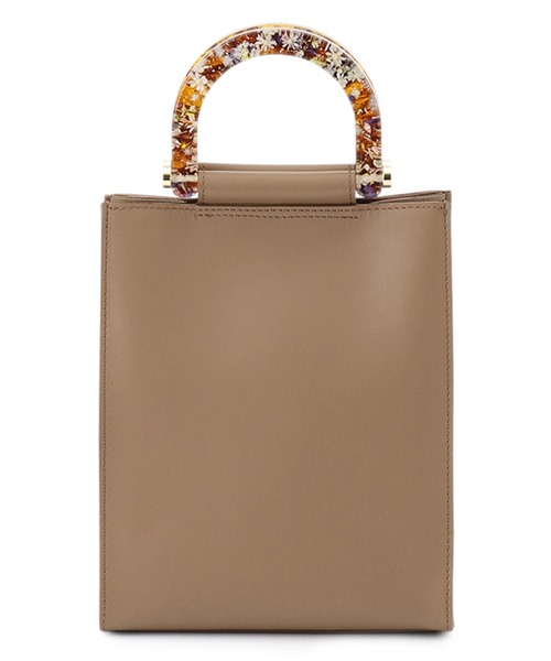 ANEVER（アンエバー）の「【AMARYLLIS】レザー ミニトート（ショルダーバッグ・レディース・ホワイト系/ブラック系/ベージュ系/ブルー系/ピンク系・F）」の17枚目の写真