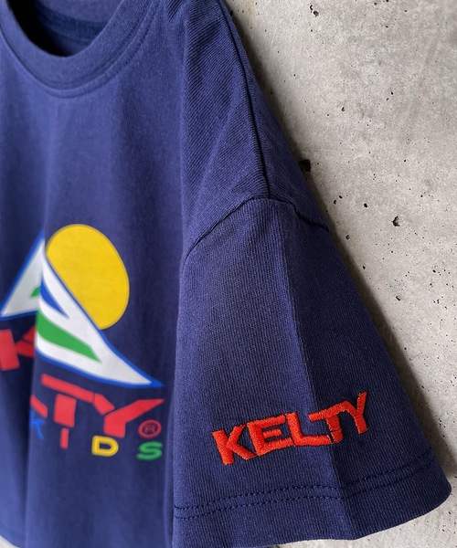 KELTY（ケルティ）の「【KELTY/ケルティ】別注プリントＴシャツ（90～150cm）（Tシャツ/カットソー・キッズ・ホワイト/ネイビー/レッド・90/100/110/120/130/140/150）」の5枚目の写真