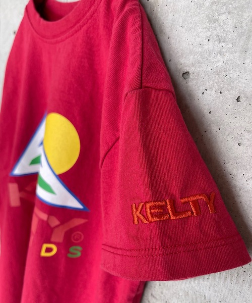 KELTY（ケルティ）の「【KELTY/ケルティ】別注プリントＴシャツ（90～150cm）（Tシャツ/カットソー・キッズ・ホワイト/ネイビー/レッド・90/100/110/120/130/140/150）」の6枚目の写真
