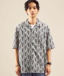green label relaxing（グリーンレーベルリラクシング）の「[ ミュルーズ ] MULHOUSE オープンカラー 半袖シャツ ②（シャツ/ブラウス・メンズ）」