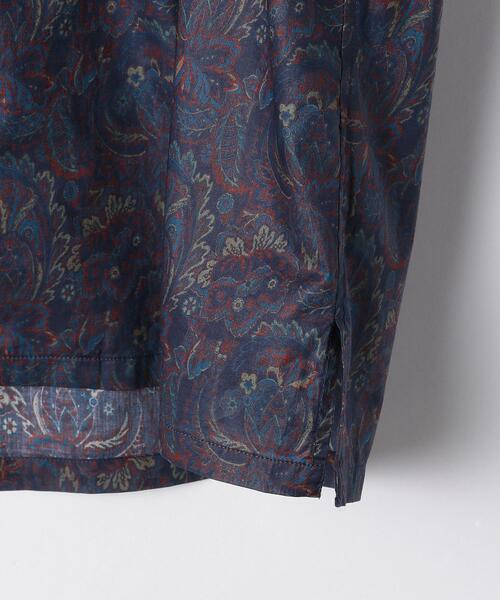 green label relaxing（グリーンレーベルリラクシング）の「[ ミュルーズ ] MULHOUSE オープンカラー 半袖シャツ ②（シャツ/ブラウス・メンズ・グレー/ベージュ/ロイヤルブルー/ワインレッド・LARGE/MEDIUM/SMALL）」の15枚目の写真