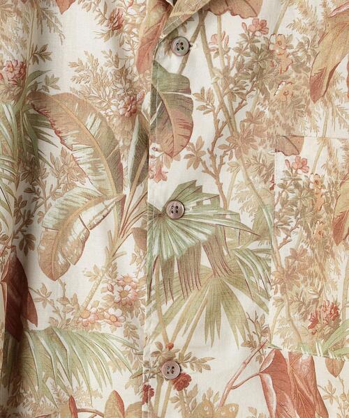 green label relaxing（グリーンレーベルリラクシング）の「[ ミュルーズ ] MULHOUSE オープンカラー 半袖シャツ ②（シャツ/ブラウス・メンズ・グレー/ベージュ/ロイヤルブルー/ワインレッド・LARGE/MEDIUM/SMALL）」の20枚目の写真