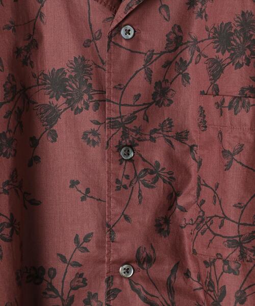 green label relaxing（グリーンレーベルリラクシング）の「[ ミュルーズ ] MULHOUSE オープンカラー 半袖シャツ ②（シャツ/ブラウス・メンズ・グレー/ベージュ/ロイヤルブルー/ワインレッド・LARGE/MEDIUM/SMALL）」の22枚目の写真