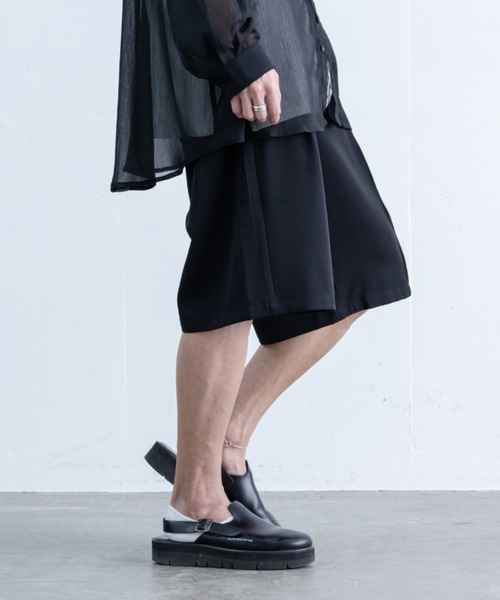トレフル♡ショートパンツ こおリッチツイルショートパンツ《接触冷感》 (6241781-73