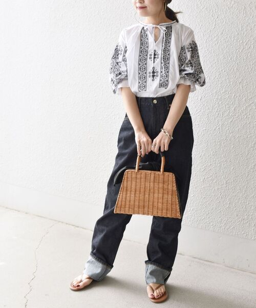 SHIPS（シップス）の「刺繍ブラウス◇（シャツ/ブラウス）」 - WEAR