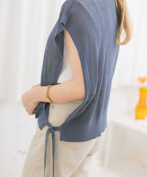 ITEMS URBANRESEARCH(アイテムズ アーバンリサーチ)の「メッシュベストインナーセット(ベスト・レディース・グレー系その他/ブルー系その他/ブラック・FREE)」の6枚目の写真