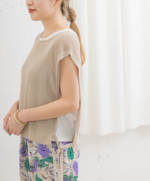 ITEMS URBANRESEARCH(アイテムズ アーバンリサーチ)の「メッシュベストインナーセット(ベスト・レディース・グレー系その他/ブルー系その他/ブラック・FREE)」の10枚目の写真