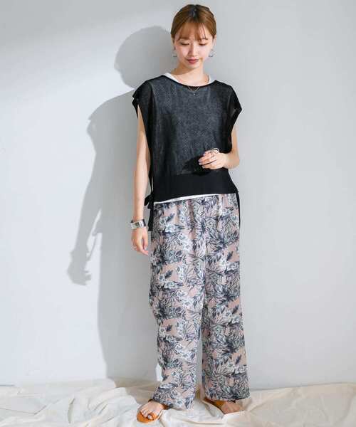 ITEMS URBANRESEARCH(アイテムズ アーバンリサーチ)の「メッシュベストインナーセット(ベスト・レディース・グレー系その他/ブルー系その他/ブラック・FREE)」の17枚目の写真