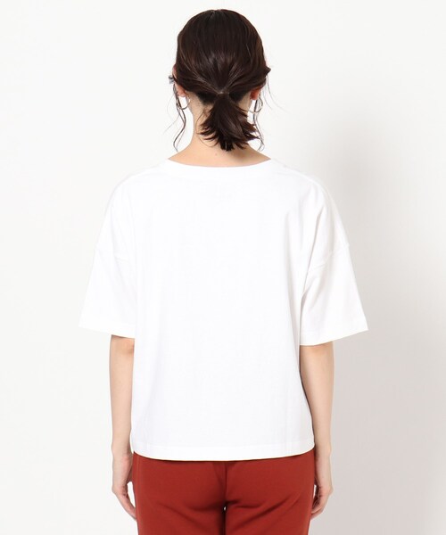 PENFIELD USA(ペンフィールドユーエスエー)の「◆【PENFIELD/ペンフィールド】ロゴTシャツ(Tシャツ/カットソー・レディース・チャコールグレー/オフホワイト/モスグリーン・11/12)」の11枚目の写真
