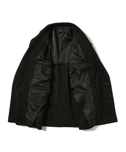 VAPORIZE（ヴェイパライズ）の「VAPORIZE / Peach Skin Double Breasted Jacket（テーラードジャケット・メンズ・ブラック/ベージュ・SMALL/MEDIUM/LARGE/X-LARGE）」の18枚目の写真