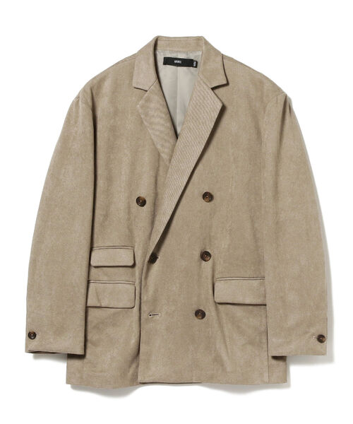 VAPORIZE（ヴェイパライズ）の「VAPORIZE / Peach Skin Double Breasted Jacket（テーラードジャケット・メンズ・ブラック/ベージュ・SMALL/MEDIUM/LARGE/X-LARGE）」の21枚目の写真