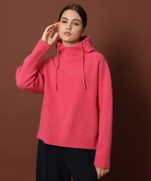 DRESSTERIOR | 【WEB限定カラーあり】カシミヤ混フードニット(ニット/セーター)