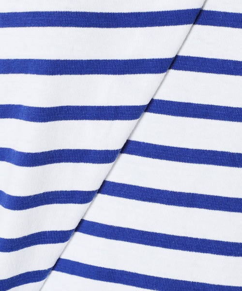 plage（プラージュ）の「【LE MINOR/ルミノア 】SP BDR LONG チュニック◆（Tシャツ/カットソー・レディース・ブラウン/サックスブルー・FREE）」の15枚目の写真