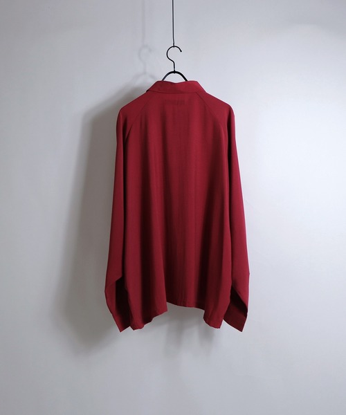 Confirm(コンファーム)の「Confirm / コンファーム LS刺繍ラグランビッグシャツ(シャツ/ブラウス・メンズ・ホワイト/ブラック/レッド/グリーン・M/L)」の10枚目の写真