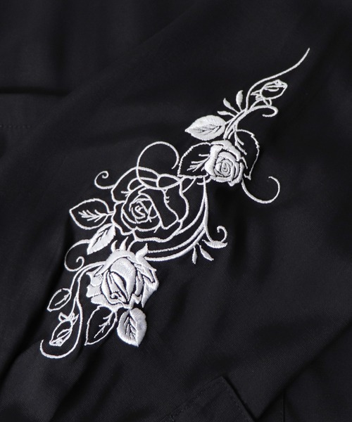 Confirm(コンファーム)の「Confirm / コンファーム LS刺繍ラグランビッグシャツ(シャツ/ブラウス・メンズ・ホワイト/ブラック/レッド/グリーン・M/L)」の14枚目の写真
