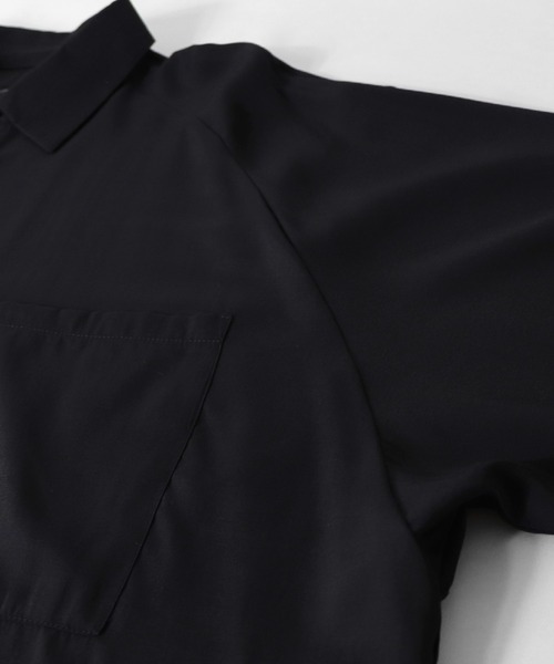 Confirm(コンファーム)の「Confirm / コンファーム LS刺繍ラグランビッグシャツ(シャツ/ブラウス・メンズ・ホワイト/ブラック/レッド/グリーン・M/L)」の13枚目の写真