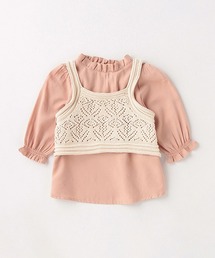 petit main | 【リンク】ニットベストブラウスset(ニット/セーター)