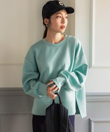 \新色登場/カバー力120%!ハリ感ダンボールプルオーバー