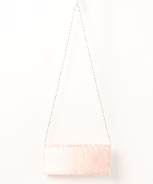 LUGG NAGG（ラグナグ）の「シャーププリーツパールビジューパーティークラッチバッグ（クラッチバッグ・レディース・グレー/ブラック/ピンク/ベージュ/レッド・FREE）」の9枚目の写真