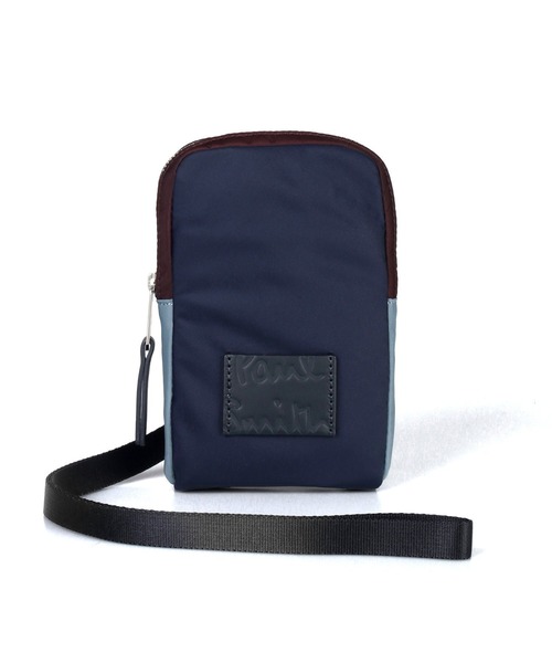 Paul Smith（ポールスミス）の「ナイロンカラーブロッキング ネックポーチ / 883818 P411（ポーチ・メンズ・ライトブルー/ブラック/ネイビー・FREE）」の3枚目の写真