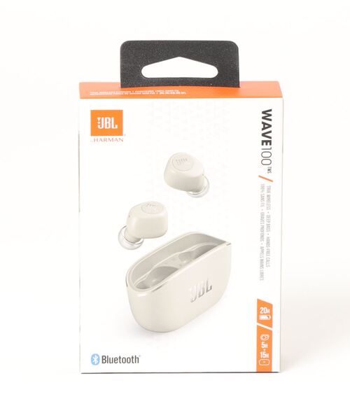 JBL(ジェイビーエル)の「JBL/ジェイビーエル WAVE100TWS(ヘッドフォン/イヤホン・メンズ・ブラック/パープル/シルバー/その他7・ONE SIZE)」の1枚目の写真