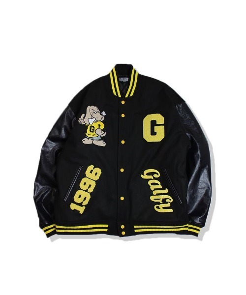 GALFY（ガルフィー）の「【GALFY】わんわん大学JKT（スタジャン・レディース・ブラック/レッド/ネイビー・FREE）」の7枚目の写真