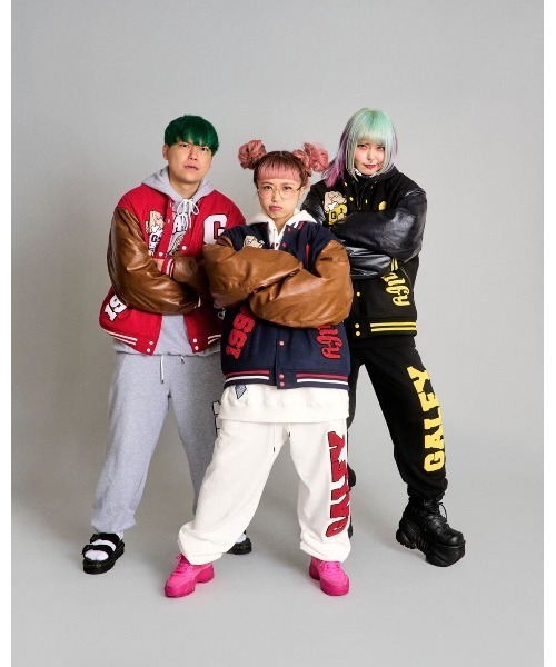 GALFY（ガルフィー）の「【GALFY】わんわん大学JKT（スタジャン