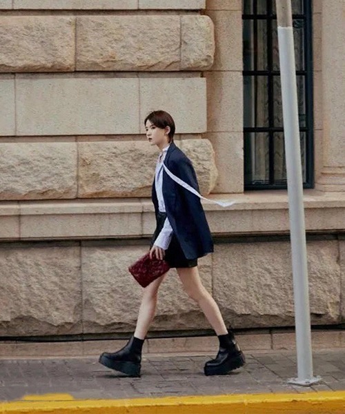 chuclla（チュクラ）の「【chuclla】【2021/AW】Chelsea short boots chs21a028（ブーツ・レディース・ブラック・39/36/40/38/37）」の2枚目の写真