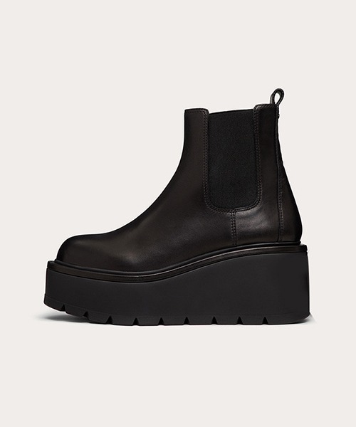 chuclla（チュクラ）の「【chuclla】【2021/AW】Chelsea short boots chs21a028（ブーツ・レディース・ブラック・39/36/40/38/37）」の4枚目の写真