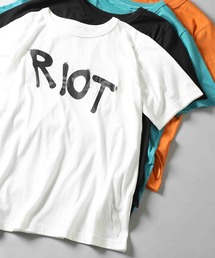 RIOT FACETASM | 【RIOT FACETASM】RIOT LOGO TEE(Tシャツ/カットソー)