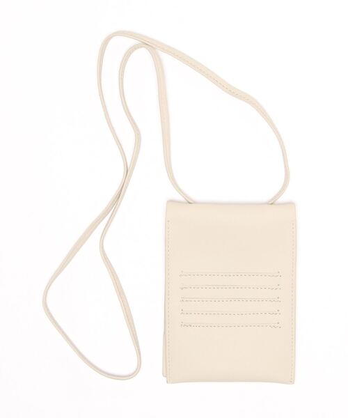 Arnold Palmer（アーノルドパーマー）の「フェイクレザー シェア マルチケース（ショルダーバッグ・レディース・ブラウン/ベージュ/ブラック/イエロー・ﾌﾘ-）」の7枚目の写真