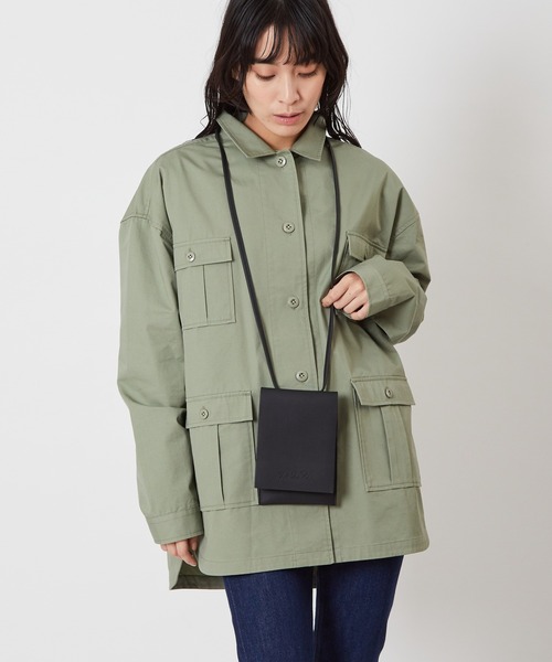 Arnold Palmer（アーノルドパーマー）の「フェイクレザー シェア マルチケース（ショルダーバッグ・レディース・ブラウン/ベージュ/ブラック/イエロー・ﾌﾘ-）」の18枚目の写真