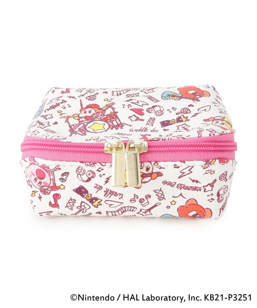 イッツデモ　カービィ 折りたたみミラー　pacapo ポーチ　2点セット ITS'DEMO（イッツデモ）の「パカポ ミニ ＜星のカービィ