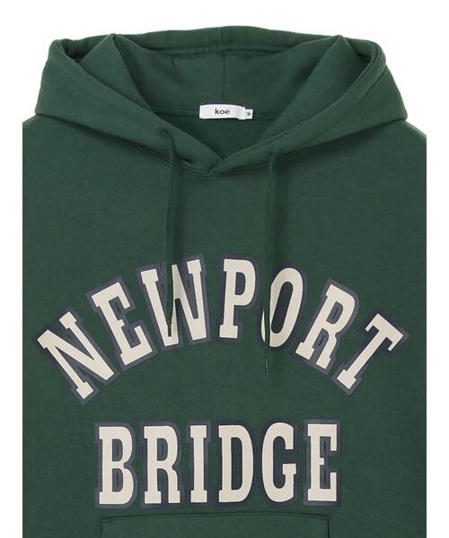 koe（コエ）の「アンチピリング加工TC裏起毛カレッジロゴパーカー*（パーカー・レディース・グリーン/ライトグレー/その他7・L/XL/M）」の22枚目の写真