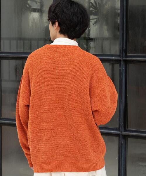 coen（コーエン）の「モールガータークルーネックニット（ニット/セーター・メンズ・ライトブルー/ブラック/オレンジ/ケリー・SMALL/MEDIUM/LARGE/X-LARGE）」の10枚目の写真