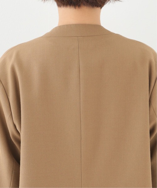 Spick & Span（スピックアンドスパン）の「#梳毛ウールノーカラー