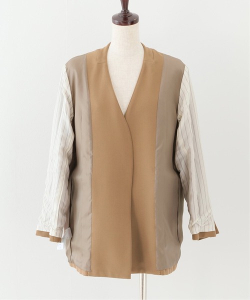 Spick & Span（スピックアンドスパン）の「#梳毛ウールノーカラー