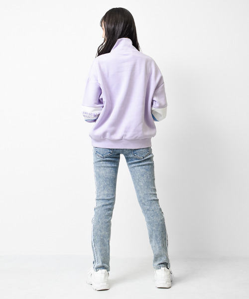 RiCO SUCRE(リコシュクレ)の「裏起毛デニムスキニーパンツ(デニムパンツ・キッズ・ネイビー/ブルー/サックスブルー・130/165/140/150/160)」の14枚目の写真