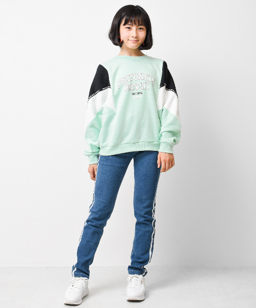 RiCO SUCRE(リコシュクレ)の「裏起毛デニムスキニーパンツ(デニムパンツ・キッズ・ネイビー/ブルー/サックスブルー・130/165/140/150/160)」の15枚目の写真