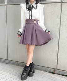 ハートバックルスカート