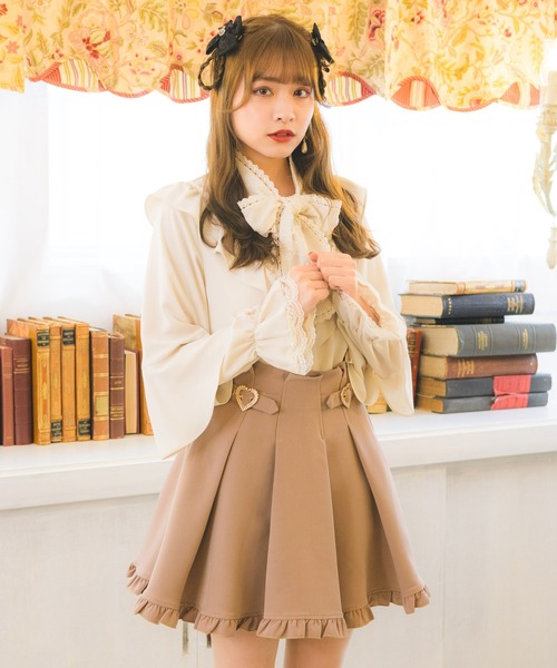 ROJITA（ロジータ）の「ハートバックルスカート（スカート・レディース・ブラック/パープル/ブラウン系その他・FREE）」の15枚目の写真