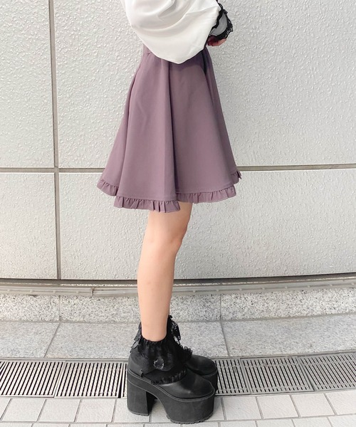 ROJITA（ロジータ）の「ハートバックルスカート（スカート・レディース・ブラック/パープル/ブラウン系その他・FREE）」の19枚目の写真