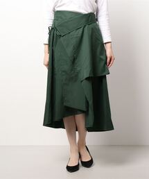 ツイルレイヤード風スカート