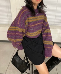 WHO'S WHO gallery | ブークレボーダープルオーバー(ニット/セーター)