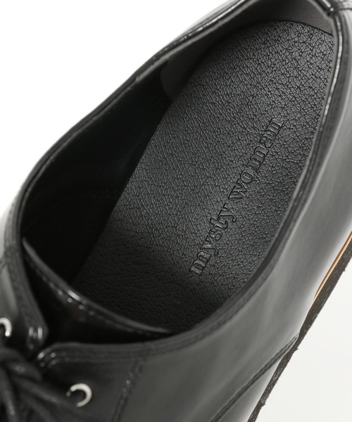 mysty woman（ミスティウーマン）の「厚底レースアップシューズ 254752（ドレスシューズ・レディース・ブラック/ブラウン・MEDIUM/FREE/LARGE）」の14枚目の写真