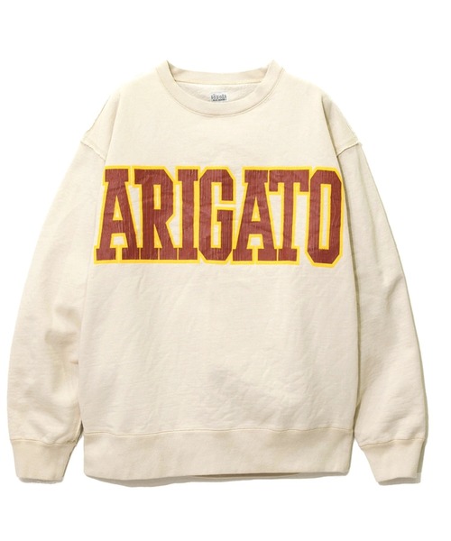AOZORA(アオゾラ)の「AOZORA/アオゾラ C/T裏起毛 PT.SWEAT(スウェット・メンズ・ネイビー/アイボリー・X-LARGE/MEDIUM/LARGE)」の1枚目の写真