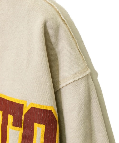 AOZORA(アオゾラ)の「AOZORA/アオゾラ C/T裏起毛 PT.SWEAT(スウェット・メンズ・ネイビー/アイボリー・X-LARGE/MEDIUM/LARGE)」の9枚目の写真