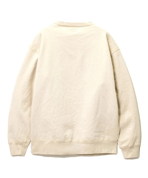 AOZORA(アオゾラ)の「AOZORA/アオゾラ C/T裏起毛 PT.SWEAT(スウェット・メンズ・ネイビー/アイボリー・X-LARGE/MEDIUM/LARGE)」の8枚目の写真