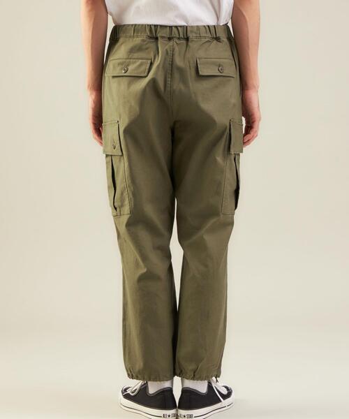 green label relaxing（グリーンレーベルリラクシング）の「＜GLR/ lab＞ジャングルファティーグ カーゴパンツ（カーゴパンツ・メンズ・ブラック/オリーブ・S/M/L/XL）」の6枚目の写真