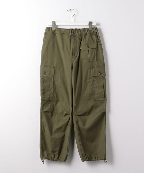 green label relaxing（グリーンレーベルリラクシング）の「＜GLR/ lab＞ジャングルファティーグ カーゴパンツ（カーゴパンツ・メンズ・ブラック/オリーブ・S/M/L/XL）」の5枚目の写真
